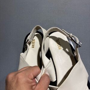 Maeve Cream Sandals for Women